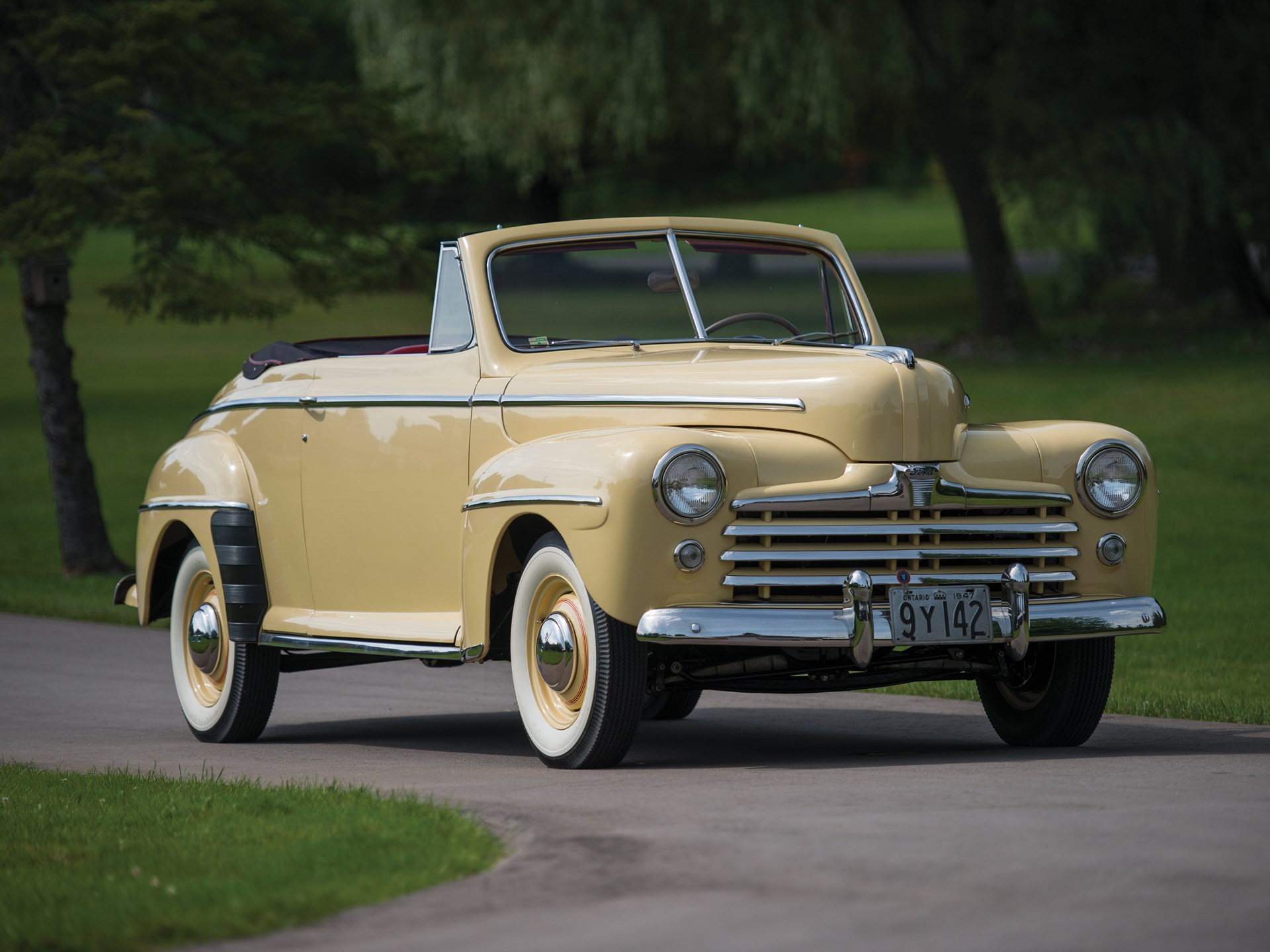 1947 Ford Super Deluxe Club Convertible Hershey 2017 RM Sotheby's