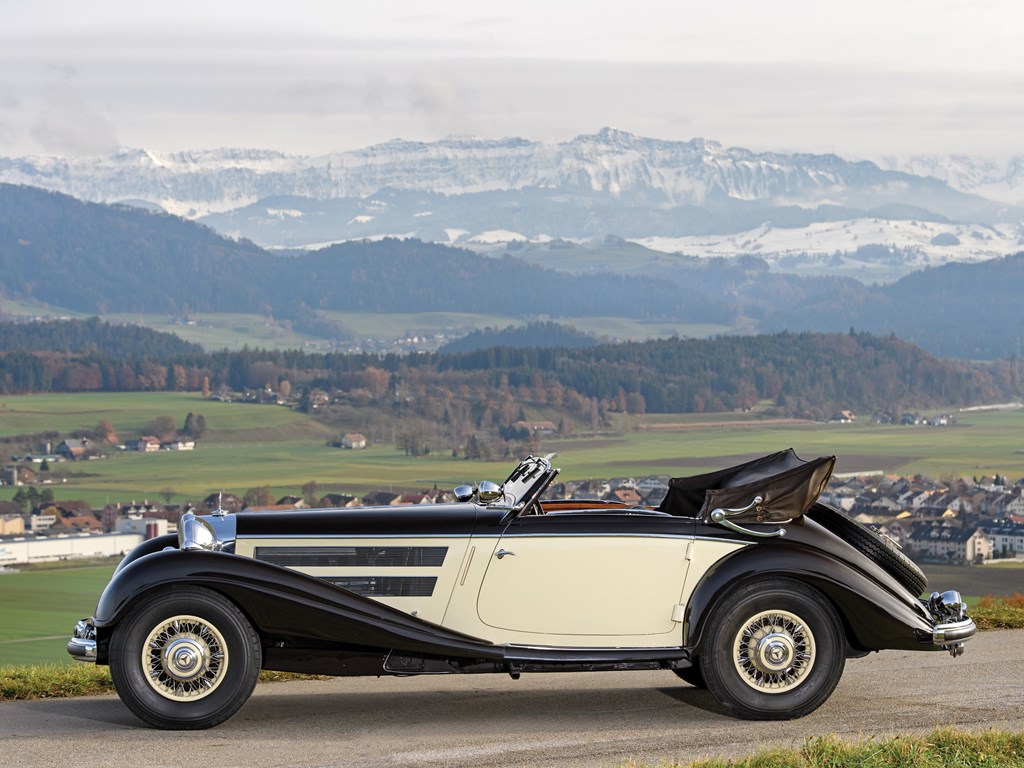 1937 MercedesBenz 540 K Cabriolet A by Sindelfingen offered at RM Sothebys Essen live auction 2019