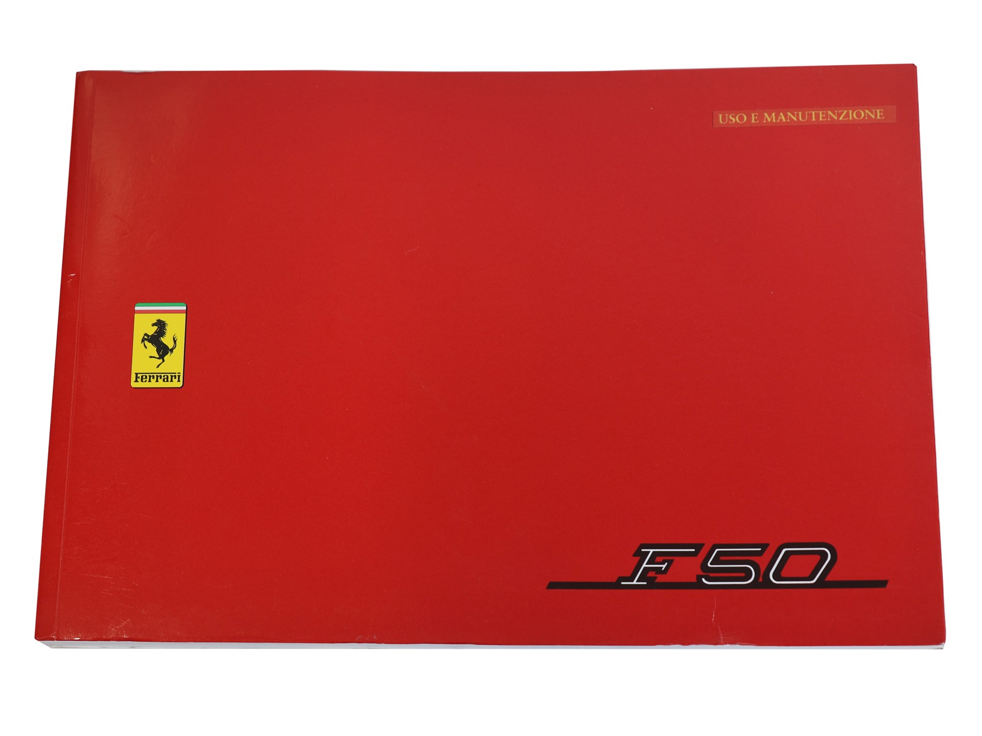 Ferrari F50 Owner's Manual | Open Roads, February 2022 | RM Sotheby's