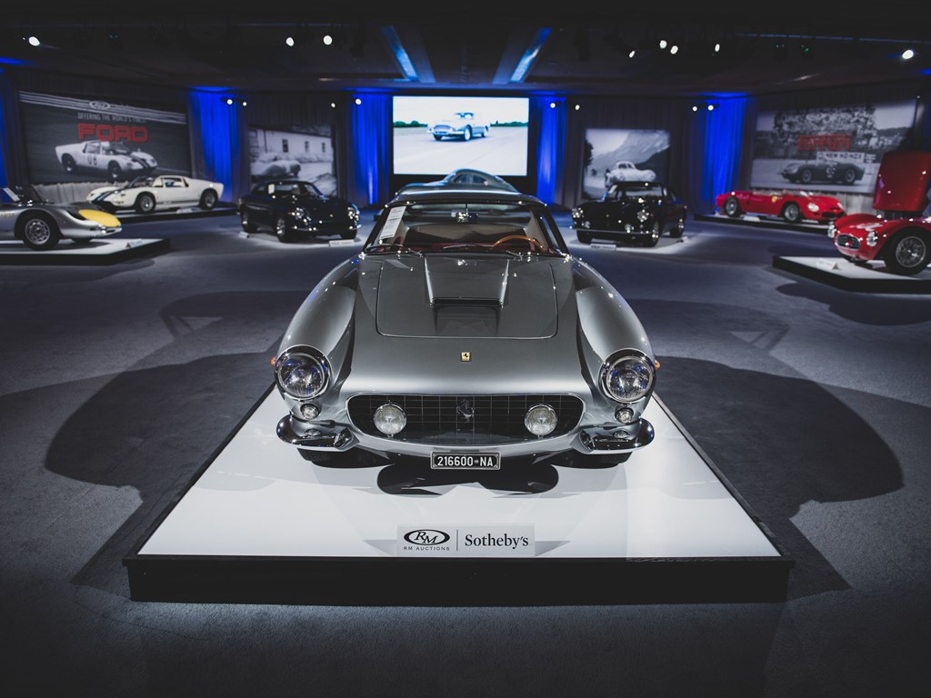 1962 Ferrari 250 GT SWB Berlinetta offered at RM Sothebys Monterey live auction 2019