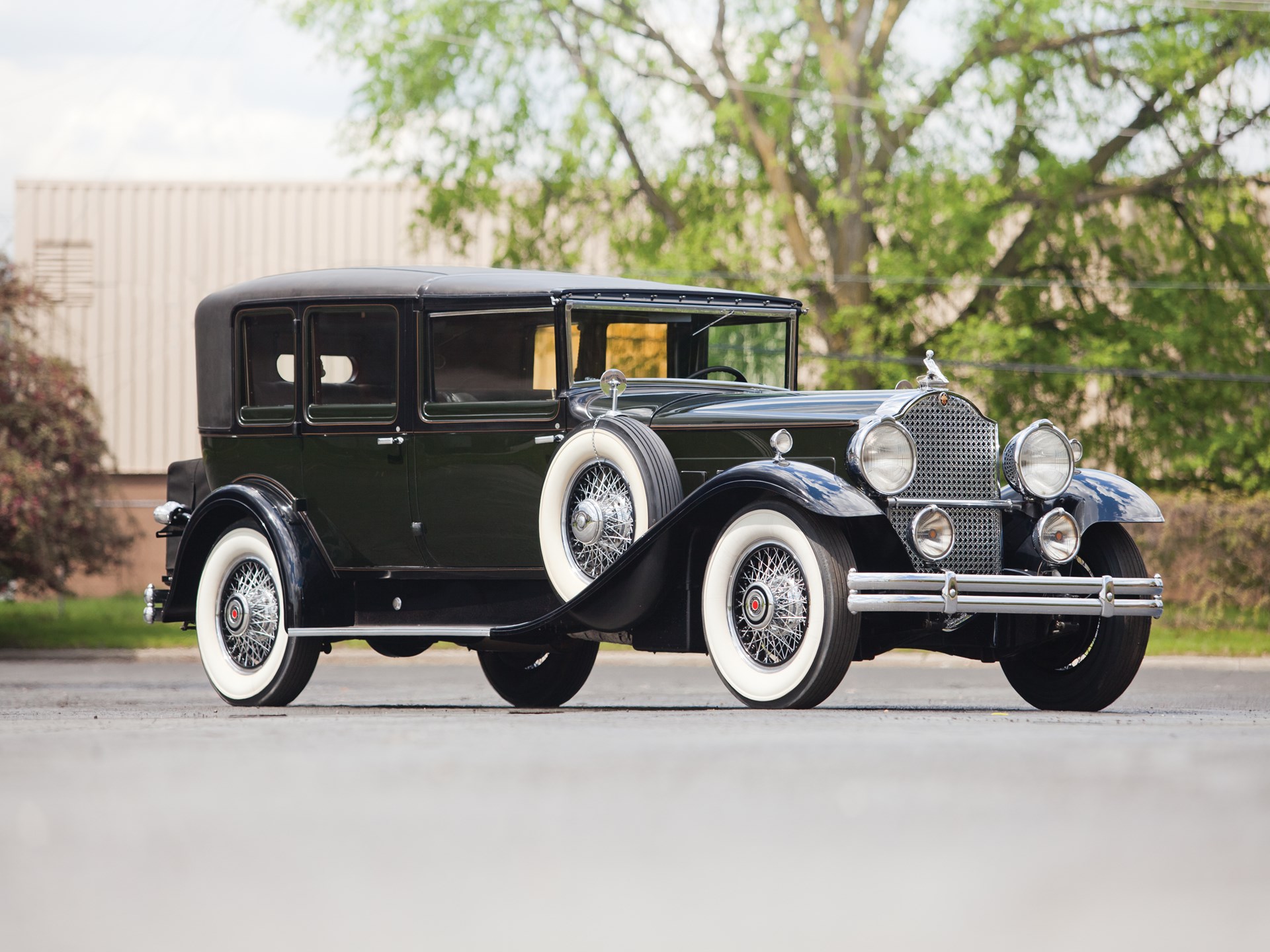 1930 Packard Deluxe Eight All-Weather Town Car by LeBaron | Motor City