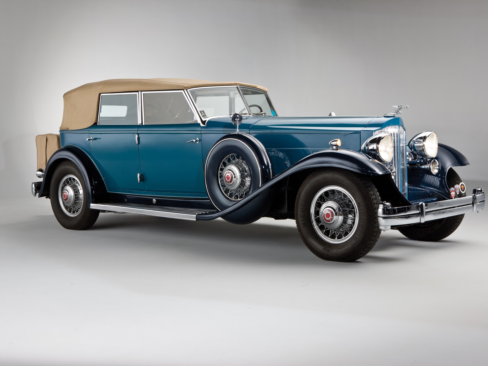 1932 Packard Twin Six Individual Custom Convertible Sedan by Dietrich ...